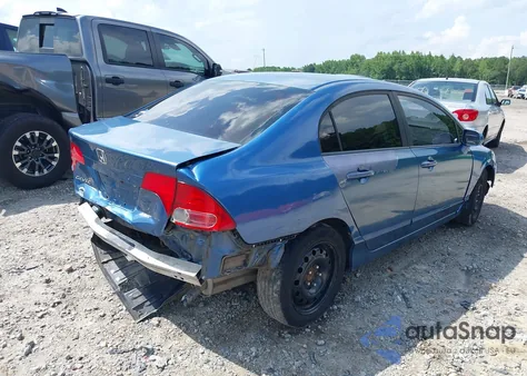 2008 Honda Civic Lx из США, поврежденный, VIN 1HGFA16568L058044